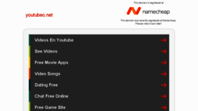 What Youtubec.net website looked like in 2018 (5 years ago)