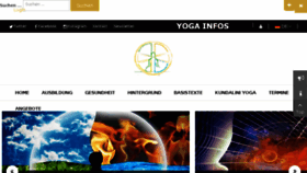 What Yoga-infos.de website looked like in 2018 (5 years ago)