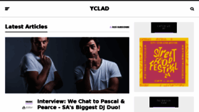 What Ycladmag.com website looked like in 2018 (5 years ago)