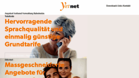What Yetnet.ch website looked like in 2018 (5 years ago)