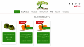 What Ypfarms.com website looked like in 2018 (5 years ago)