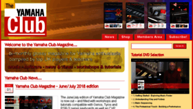 What Yamaha-club.net website looked like in 2018 (5 years ago)