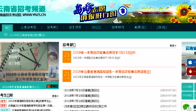 What Ynzs.cn website looked like in 2018 (5 years ago)