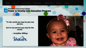 What Yolofostercare.com website looked like in 2018 (5 years ago)