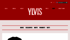 What Ylvisstore.com website looked like in 2018 (5 years ago)