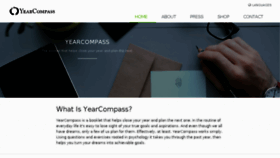 What Yearcompass.com website looked like in 2018 (5 years ago)