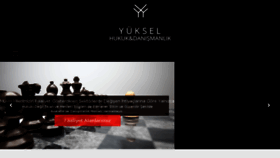What Yukselavukatlik.net website looked like in 2018 (5 years ago)