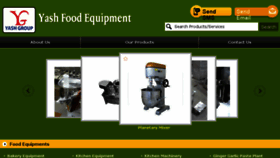 What Yashfoodequipment.in website looked like in 2018 (5 years ago)