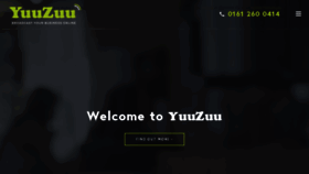 What Yuuzuu.co.uk website looked like in 2018 (5 years ago)