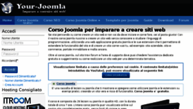What Your-joomla.it website looked like in 2018 (5 years ago)