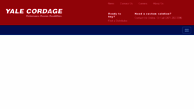 What Yalecordage.com website looked like in 2018 (5 years ago)
