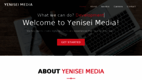 What Yeniseimedia.com website looked like in 2018 (5 years ago)