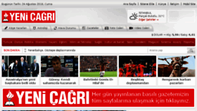 What Yenicagri.com website looked like in 2018 (5 years ago)