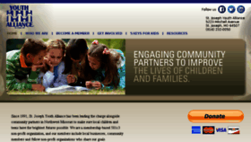 What Youth-alliance.org website looked like in 2018 (5 years ago)
