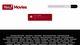 What Yesmovies.men website looked like in 2018 (5 years ago)