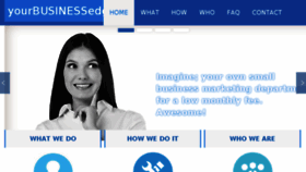 What Yourbusinessedge.com website looked like in 2018 (5 years ago)