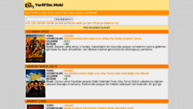 What Yerlifilm.mobi website looked like in 2018 (5 years ago)