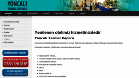 What Yoncalitermalkaplica.com website looked like in 2018 (5 years ago)