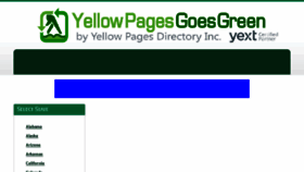What Yellowpagesdirectory.com website looked like in 2018 (5 years ago)
