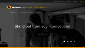 What Yellowpages360solution.com website looked like in 2018 (5 years ago)