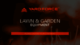 What Yardforce-tools.com website looked like in 2018 (5 years ago)