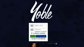 What Yoble.us website looked like in 2018 (5 years ago)