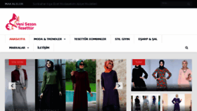 What Yenisezontesettur.com website looked like in 2018 (5 years ago)