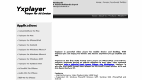 What Yxplayer.net website looked like in 2018 (5 years ago)