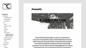 What Ycanberktan.com.tr website looked like in 2018 (5 years ago)