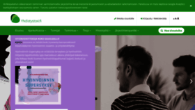 What Yhdistystori.fi website looked like in 2018 (5 years ago)