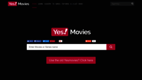 What Yesmovies.cloud website looked like in 2018 (5 years ago)