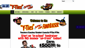 What Y-ties.com website looked like in 2018 (5 years ago)
