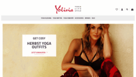 What Yolivia.de website looked like in 2018 (5 years ago)
