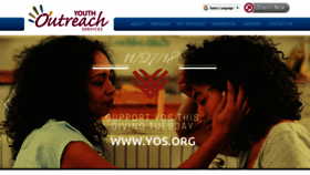 What Yos.org website looked like in 2018 (5 years ago)