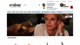What Youluxe.de website looked like in 2018 (5 years ago)