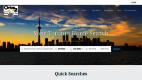 What Yourtorontohomesearch.com website looked like in 2018 (5 years ago)