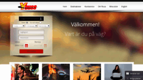 What Ybuss.se website looked like in 2018 (5 years ago)