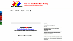 What Youtoocanmakemoremoney.com website looked like in 2018 (5 years ago)
