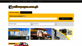 What Yellowpages.com.gh website looked like in 2018 (5 years ago)
