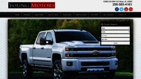 What Youngmotors.net website looked like in 2018 (5 years ago)