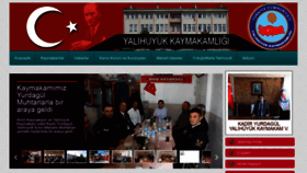 What Yalihuyuk.gov.tr website looked like in 2018 (5 years ago)