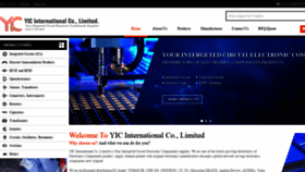 What Y-ic.com website looked like in 2018 (5 years ago)