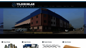 What Yildirimlarambalaj.com website looked like in 2018 (5 years ago)