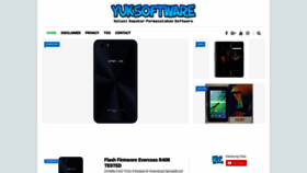 What Yuksoftware.com website looked like in 2018 (6 years ago)