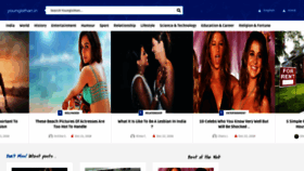What Youngisthan.com website looked like in 2018 (6 years ago)