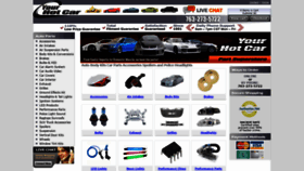 What Yourhotcar.com website looked like in 2018 (5 years ago)