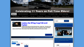 What Yourfulltimervliving.com website looked like in 2019 (5 years ago)