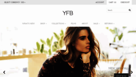 What Yfbclothing.com website looked like in 2019 (5 years ago)