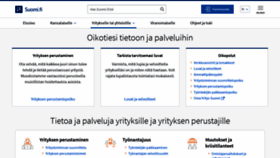 What Yrityssuomi.fi website looked like in 2019 (5 years ago)