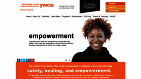 What Ywcapiercecounty.org website looked like in 2019 (5 years ago)